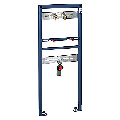 Grohe Rapid SL Waschtisch-Vorwandelement (7,5 x 50 x 130 cm, Pulverbeschichtet)