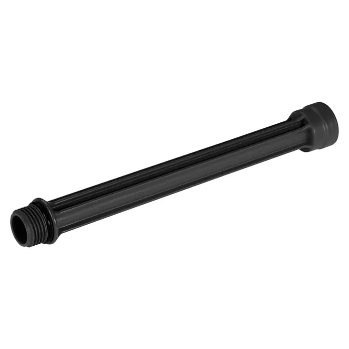 Gardena Micro-Drip Verlängerungsrohr für OS 90 - 2 Stk., Länge: 20 cm - Schwarze Verlängerungslanze für Hochdruckreiniger. Das Zubehörteil verbessert die Reichweite und erleichtert die Reinigung schwer zugänglicher Stellen.