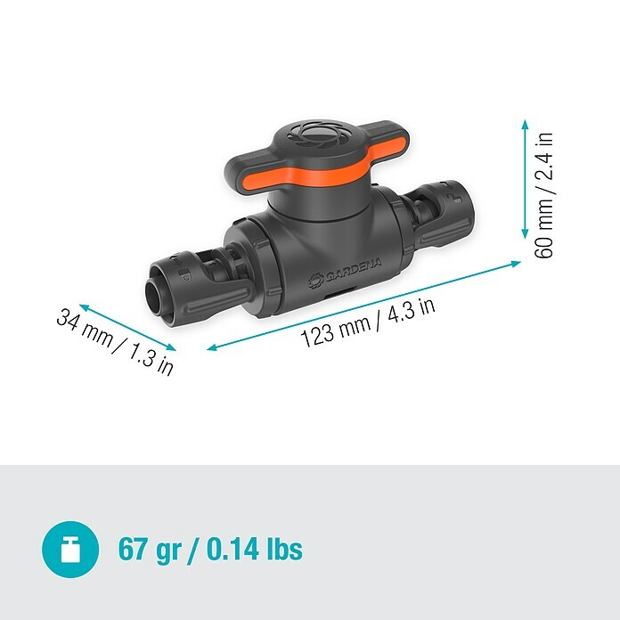 Gardena Micro-Drip Regulierventil (13 mm, Kunststoff) | BAUHAUS