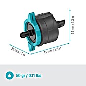Gardena Micro-Drip Zaključni pršilnik  (5 kos, Maksimalni pretok vode: 8 l/h) | 7318 - Sprinklersysteme und Micro Drip | IAFB - Systemteile Wassertechnik | IAF - Wassertechnik | IA - Gartenhartware | I - Stadtgarten | BAUHAUS