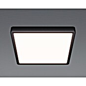 Eglo Fueva 5 LED-Deckenleuchte IP44 (20 W, L x B x H: 28,5 x 28,5 x 2,8 cm, Schwarz, Weiß, Warmweiß) | BAUHAUS