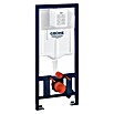 Grohe Rapid SL WC-Vorwandelement (16,5 x 50 x 113 cm, Mit senkrechten Drucktraversen, Pulverbeschichtet)
