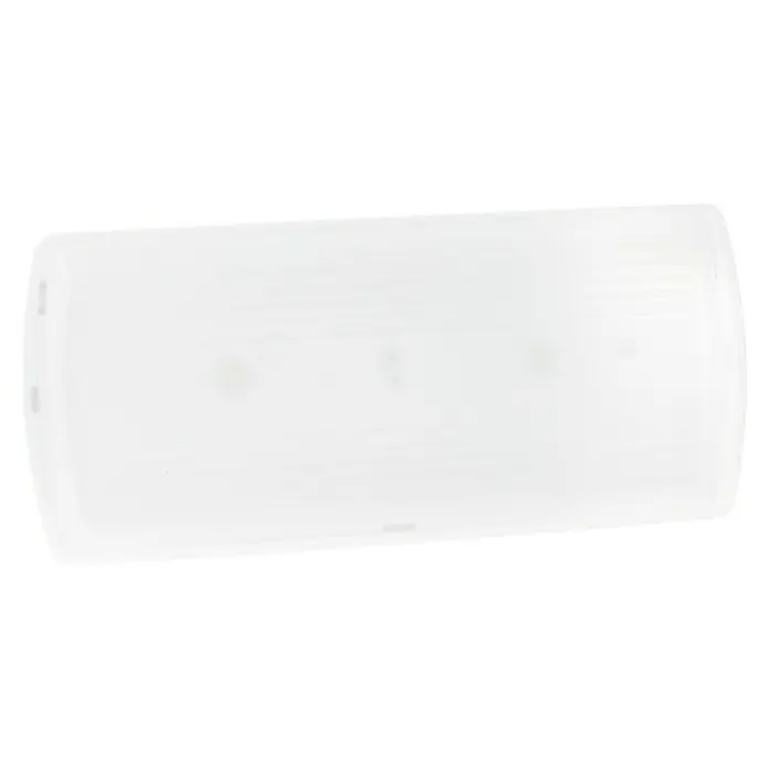 Legrand Luz de emergencia Ura 21 NP 100 - L x An x Al: 5,7 x 29,1 x 15 cm - Lámpara de techo rectangular blanca para una iluminación uniforme, ideal para pasillos u oficinas.