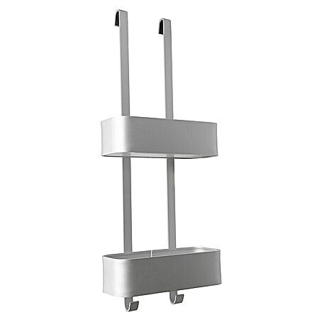 Camargue Paris Cesta de baño (13,8 x 24,8 x 64 cm, Cromo, Mate)