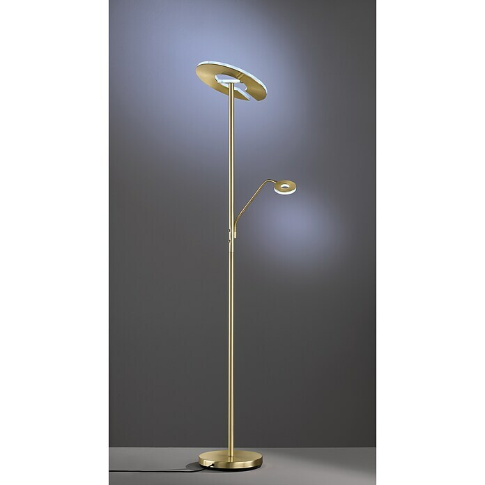 Fischer & Honsel Dent LED-Stehleuchte (45 W, Höhe: 180 cm, Messing, Mehrfarbig, 2 Stk.) | BAUHAUS