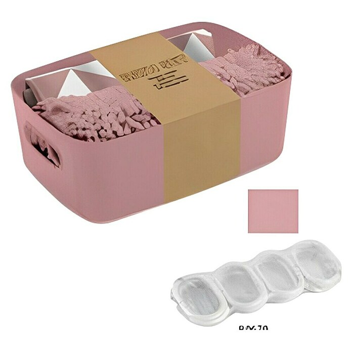 Set de accesorios de baño Today (4 pzs., Rosa) | BAUHAUS