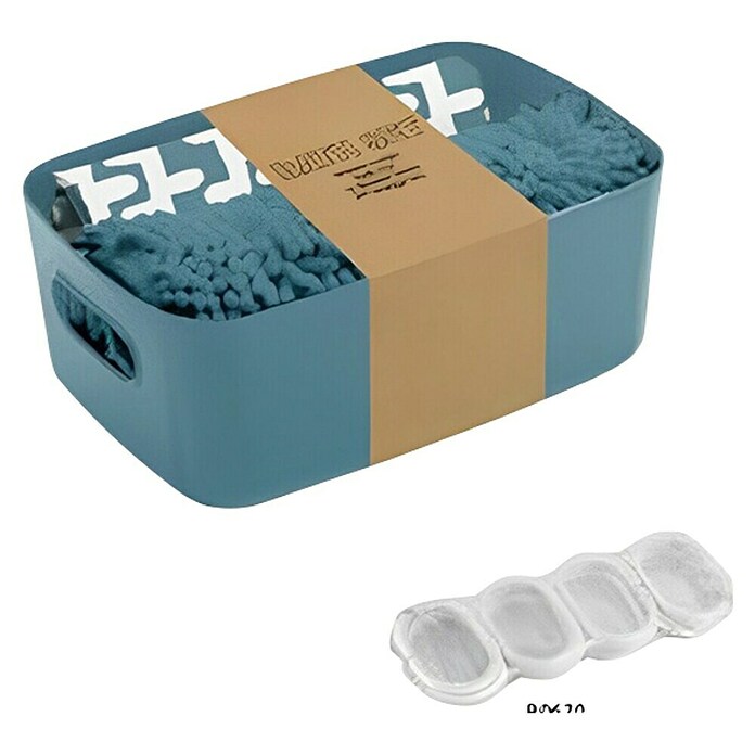 Set de accesorios de baño Today (4 pzs., Azul) | BAUHAUS