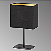 FHL easy Tischleuchte Kate (25 W, L x B x H: 17 x 10 x 30 cm, Sandschwarz/Schwarz-Gold, Schwarz, E14) | BAUHAUS