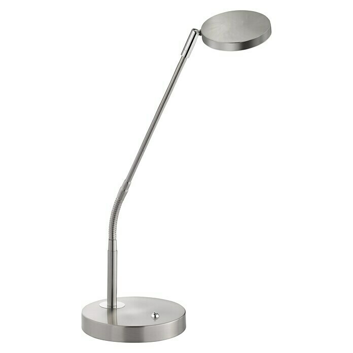 FHL easy Luna LED-Tischleuchte (6 W, L x B x H: 16 x 16 x 60 cm, Nickelfarben, Mehrfarbig) | BAUHAUS