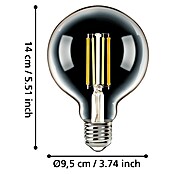 Eglo connect.z Pametna LED sijalka prozorna  (E27, Možnost zatemnitve, Toplo bela, 806 lm) | Smart Home svetlobni elementi | Smart Home razsvetljava | Smart Home | Elektro in svetila | Izdelki | BAUHAUS