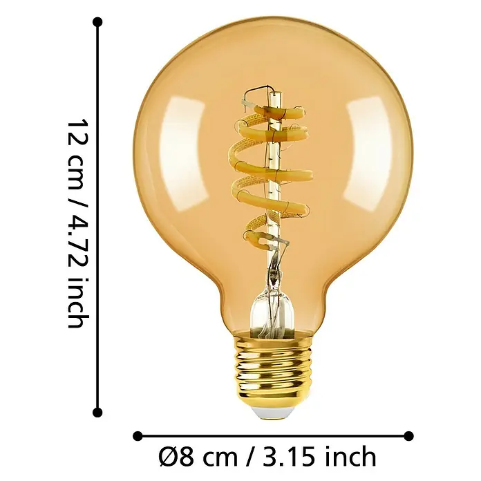 Eglo Ledlamp - Bol - E27 - 806 lm - Helder - Stepdimming