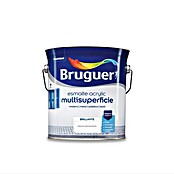Bruguer Esmalte de color Acrylic multisuperficie (Blanco, 4 l, Brillante)