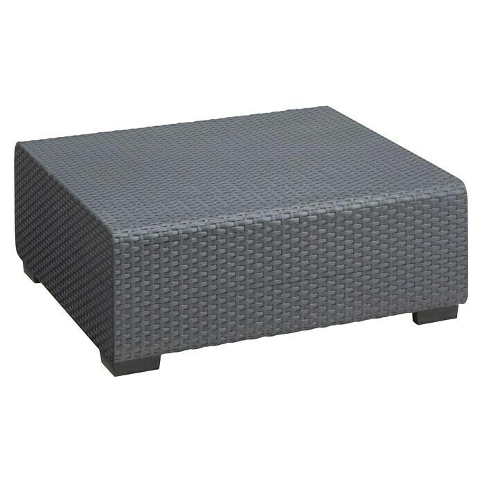 Allibert Lounge-Hocker Salta (L x B x H: 71 x 71 x 30 cm, Anthrazit) | BAUHAUS