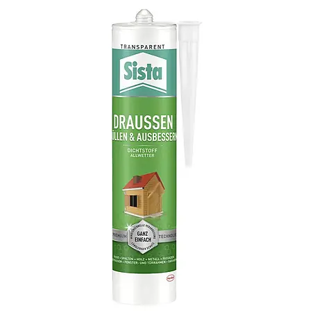 Sista  Fugendichtstoff Draussen Füllen & Ausbessern