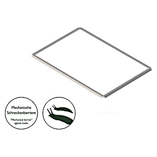 Upyard Schneckenblech (119,5 x 4,3 cm, Silber)