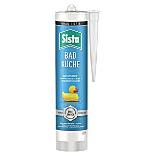 Sista Silikon Bad & Küche (Grau, 280 ml)