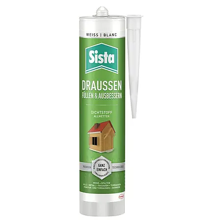 Sista  Fugendichtstoff Draussen Füllen & Ausbessern
