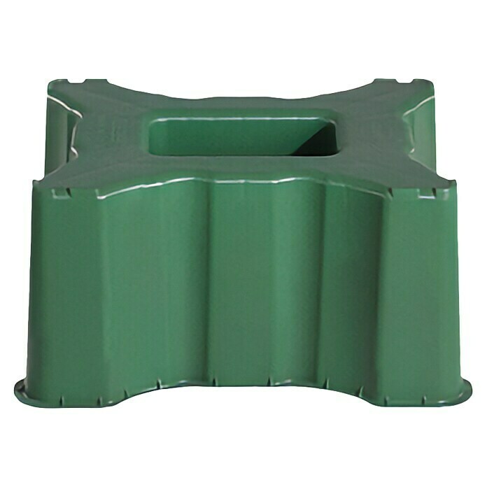 Garantia Basic Line Tonel para lluvia con base (300 l, Verde, 2 ud.) | BAUHAUS