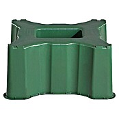 Garantia Basic Line Tonel para lluvia con base (300 l, Verde, 2 ud.) | BAUHAUS