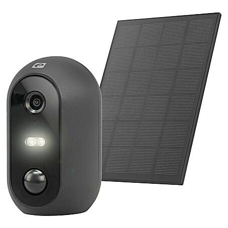 Garza Smart Home Cámara de vigilancia solar Dalia 200 (Negro, Ángulo de detección: 140 °)