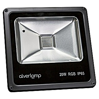 Alverlamp Proyector LED LPRO20RGB (Negro, IP65, 20 W)