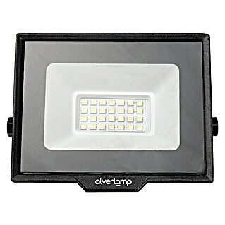 Alverlamp Proyector LED LQ (20 W, L x An x Al: 3,2 x 11,7 x 9,9 cm, Negro, Blanco neutro)