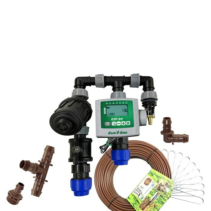SunElements Bewässerungssystem Basic-Set für 1 Zone (Passend für: Sun Garden Gewächshäuser Select, Infinity & Energy)