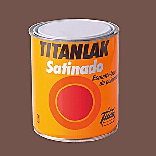 Titan Titanlak Esmalte de poliuretano (Marrón, Satinado)