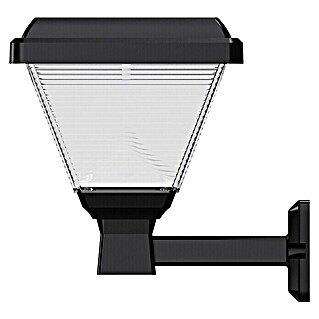 Arte confort Aplique solar LED para exterior Laredo (1,12 W, Negro, Blanco neutro)