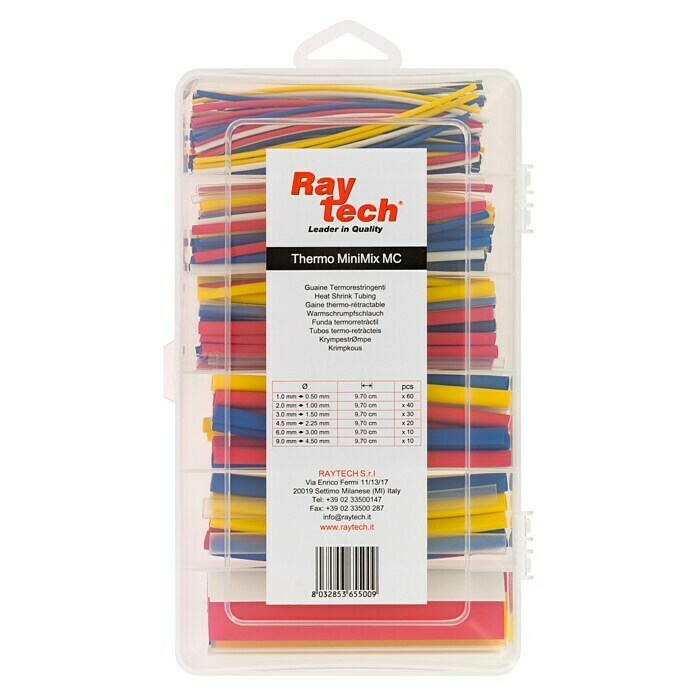 RayTech Tubo termorretráctil (Plástico, Multicolor) | BAUHAUS