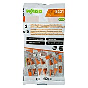 Wago Lasklem met hendel (Aantal kabels: 10 st., 0,2 mm² - 4 mm², 10 st.) | BAUHAUS