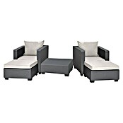 Allibert Loungemöbel-Set Salta (5 -tlg., Anthrazit) | BAUHAUS