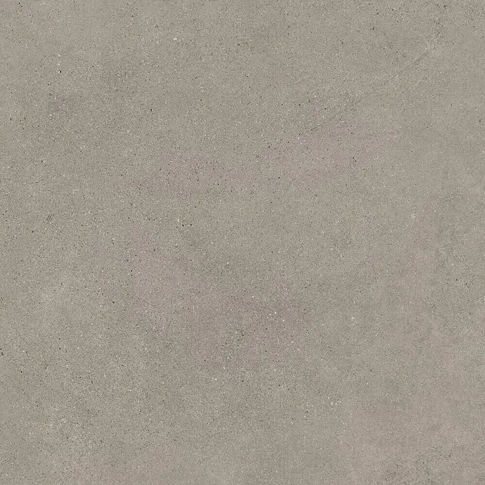 Feinsteinzeugfliese Big Steel - 60 x 60 cm, Dunkelgrau, Matt - Nahaufnahme einer grauen Keramikfliese mit subtiler Textur, ideal für moderne Boden- und Wandgestaltungen.