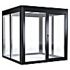SunElements Gewächshaus SunGarden Energy 2.2 (Außenmaß inkl. Dachüberstand (B x T): 233 x 233 cm, Anthrazit-Metallic, Materialspezifizierung Dach: Acrylglas mit Photovoltaikmodulen) | BAUHAUS