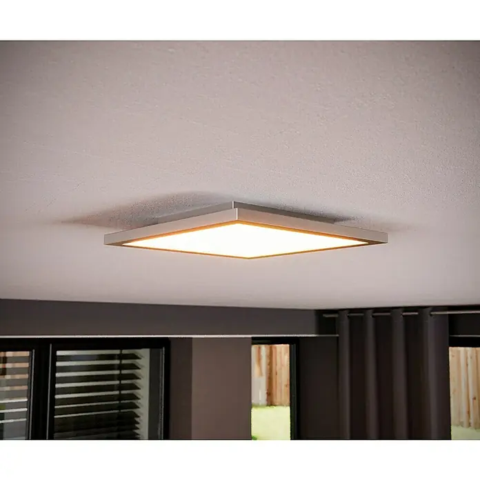 Osram Smart+ LED-Panel Planon Plus - L x B x H: 30 x 30 x 5,6 cm, Weiß, RGBW - Quadratische Deckenleuchte mit warmem Licht sorgt für eine angenehme Atmosphäre im Raum. Das moderne Design passt perfekt zu verschiedenen Einrichtungsstilen.