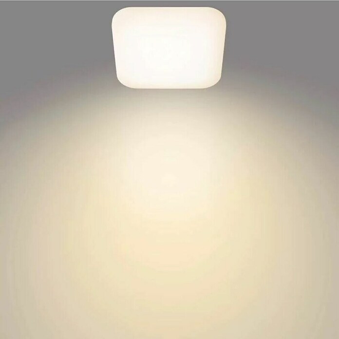 Philips LED stropna svjetiljka Mauce  (24 W, 3.000 lm, D x Š x V: 43 x 43 x 7,5 cm, Boja svjetla: Topla bijela) | BAUHAUS