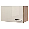 Flex-Well Palma Hängeschrank (32 x 60 x 32 cm, Dekor Front: Kaschmir Glanz, Dekor Korpus: Sonoma Eiche (außen))