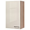 Flex-Well Palma Hängeschrank (32 x 50 x 89 cm, Dekor Front: Kaschmir Glanz, Dekor Korpus: Sonoma Eiche (außen))