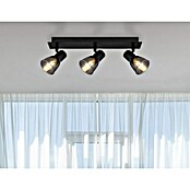 Globo Claude Regleta (40 W, L x An x Al: 7 x 40 x 15,5 cm, Negro, E14, 3 ud.) | BAUHAUS