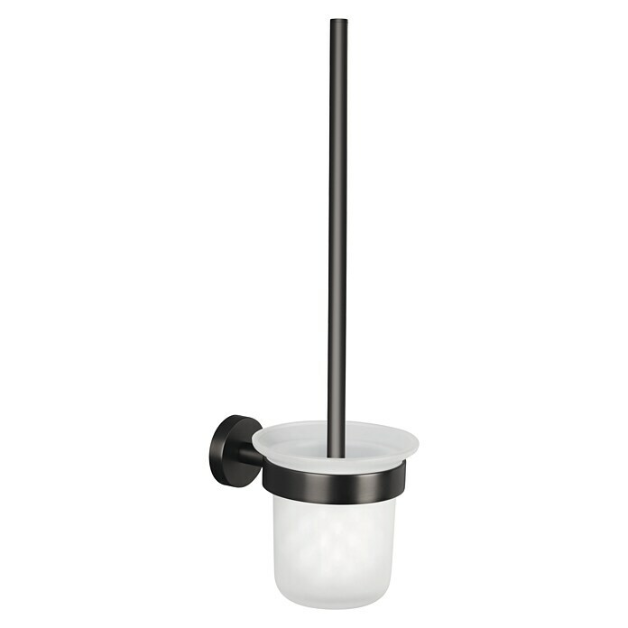 Tesa Moon WC-Bürstengarnitur (Mit Halterung, Metall, Graphit) | BAUHAUS