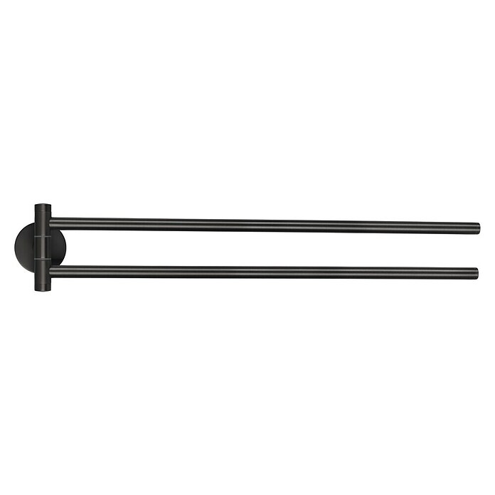 Tesa Moon Handdoekhouder MOON (Met 2 armen, Grafiet, Mat) | BAUHAUS