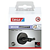 Tesa Moon Handdoekhaak MOON (Met 2 armen, Grafiet, Mat) | BAUHAUS