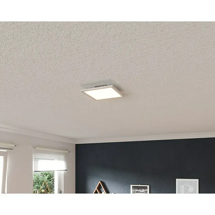 Tween Light LED-Panel RGB-RC-CCT-DIM - 15,5 W, L x B x H: 30 x 30 x 5,5 cm, Weiß, RGBW - Quadratische LED-Deckenleuchte mit hellem Licht und modernem Design für eine angenehme Beleuchtung im Raum.