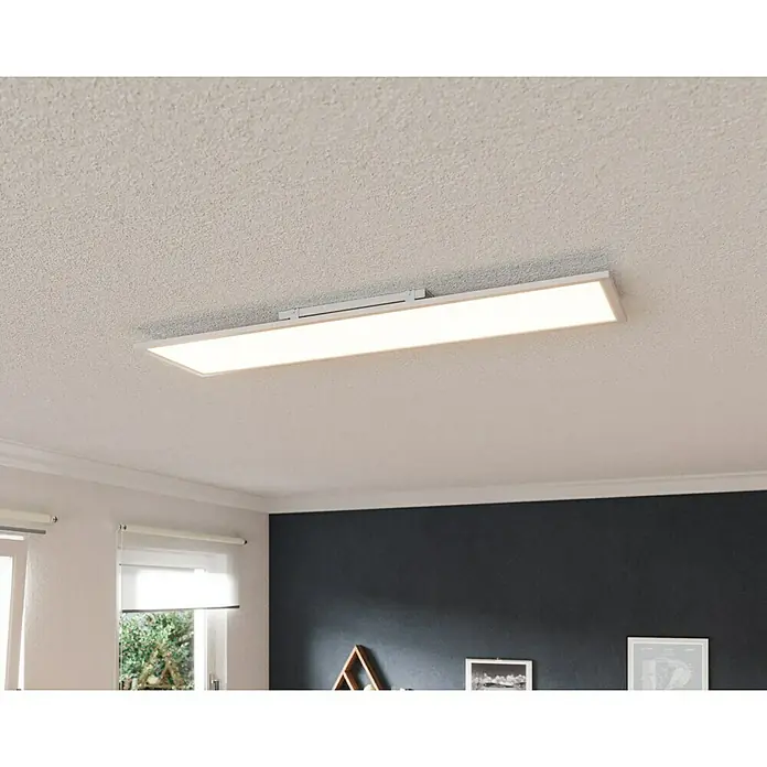 Tween Light LED-Panel RGB-RC-CCT-DIM - 32,5 W, L x B x H: 120 x 30 x 5,5 cm, Weiß, RGBW - Moderne LED-Deckenleuchte in rechteckiger Form, die ein helles, gleichmäßiges Licht spendet und sich ideal für Wohnräume eignet.