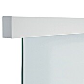 Diamond Doors Glasschiebetür-Beschlag Linea 40 (Aluminium, Art Beschlag: Geschlossen, 190 cm)