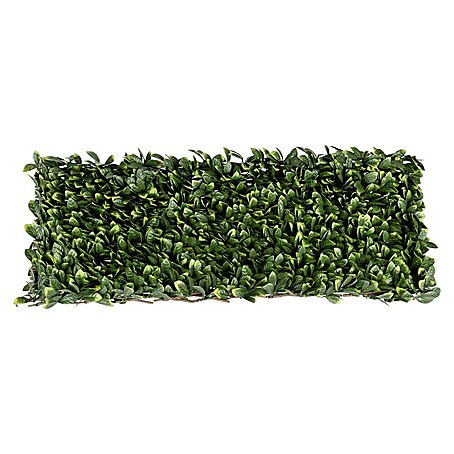 Faura Celosía extensible Mimbre con Hojas de Laurel (2 x 1 m, Verde)