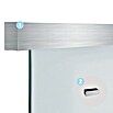 Diamond Doors Glasschiebetür-Beschlag Linea 60 Premium 2.0 (Edelstahloptik, Art Beschlag: Geschlossen, Länge: 2 000 mm) | BAUHAUS