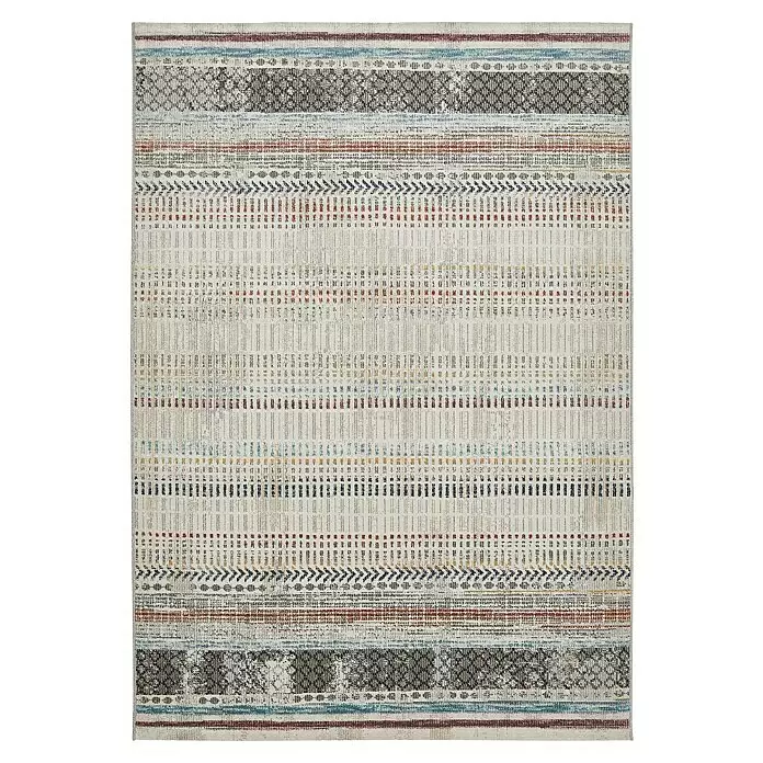 Outdoor-Teppich AustinGraublau, 190 x 133 cm, 100 % Polypropylen