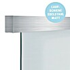 Diamond Doors Glasschiebetür-Beschlag Linea 60 Premium 2.0 (Edelstahloptik, Art Beschlag: Geschlossen, Länge: 2 000 mm) | BAUHAUS