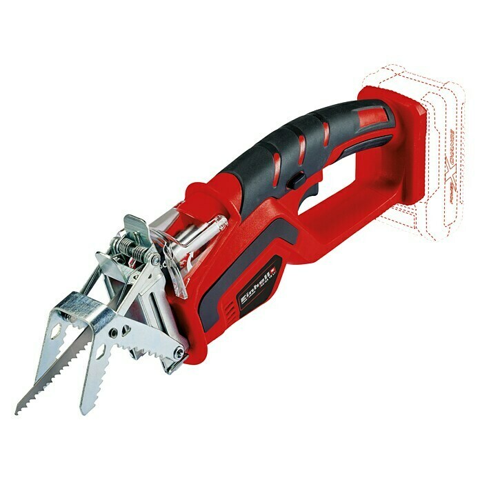 Einhell Power X-Change Akku-Astsäge GE-GS 18 Li-Solo18 V, Ohne Akku, Hubzahl: 1.500 U/min - 2.800 U/min Left Side View